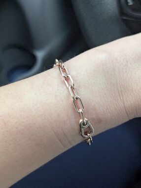 Pandora Rose Gold Link Chain Bracelet